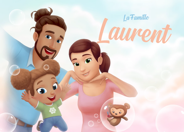 La famille Laurent