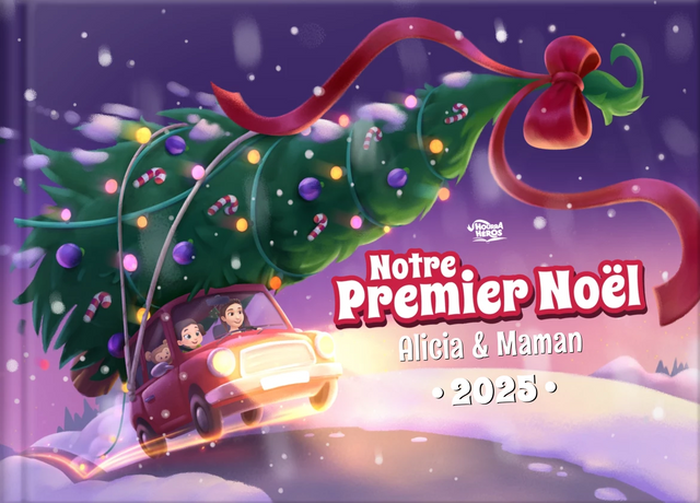 Le premier Noël de bébé et Maman
