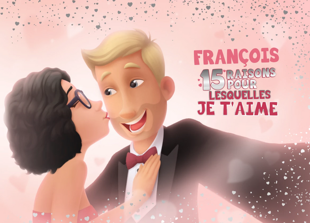François, 15 raisons pour lesquelles je t'aime