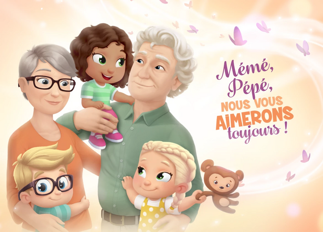 Pépé, Mémé, nous vous aimerons toujours !