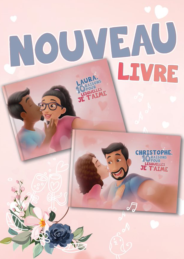 Notre NOUVEAU livre personnalisé pour les COUPLES !