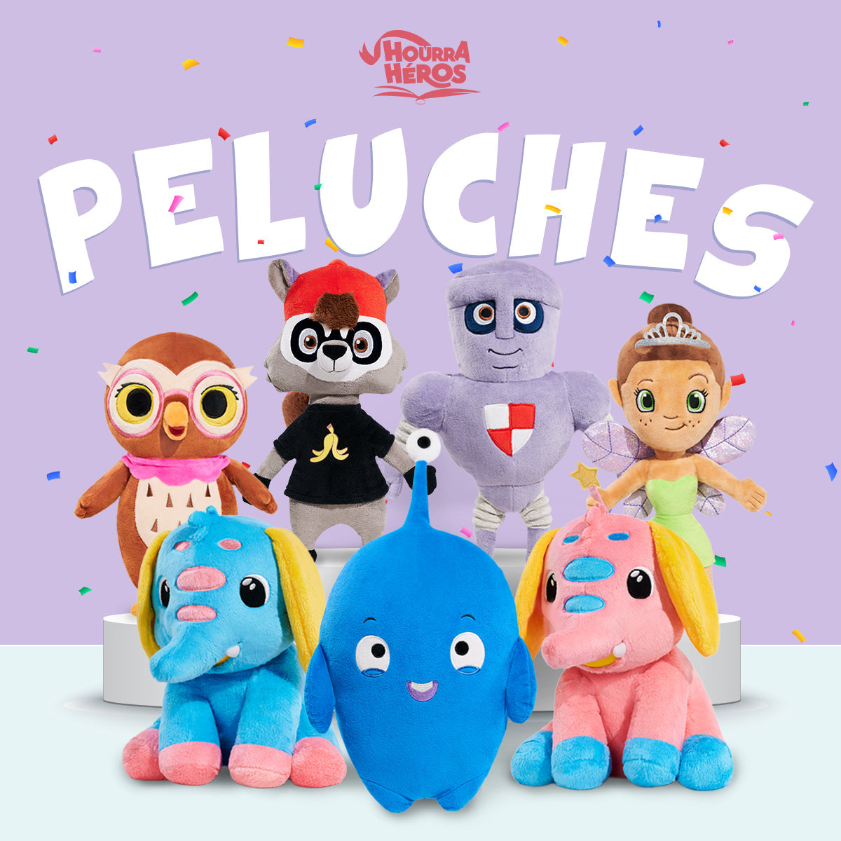 Les compagnons des livres Hourra Héros prennent vie !