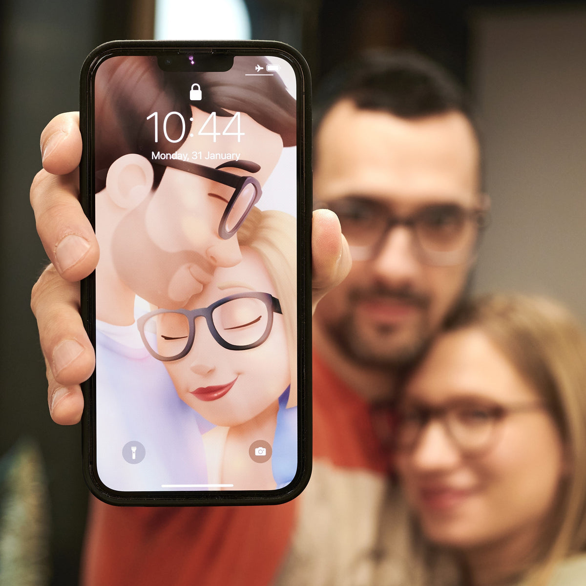Fond d'écran personnalisé et gratuit pour les couples