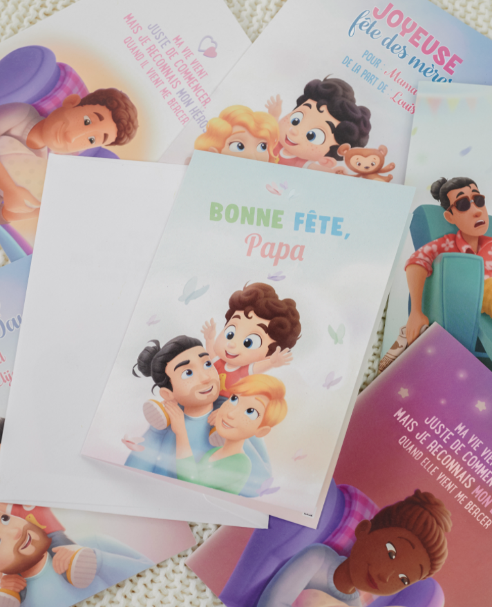 Cartes de vœux personnalisées