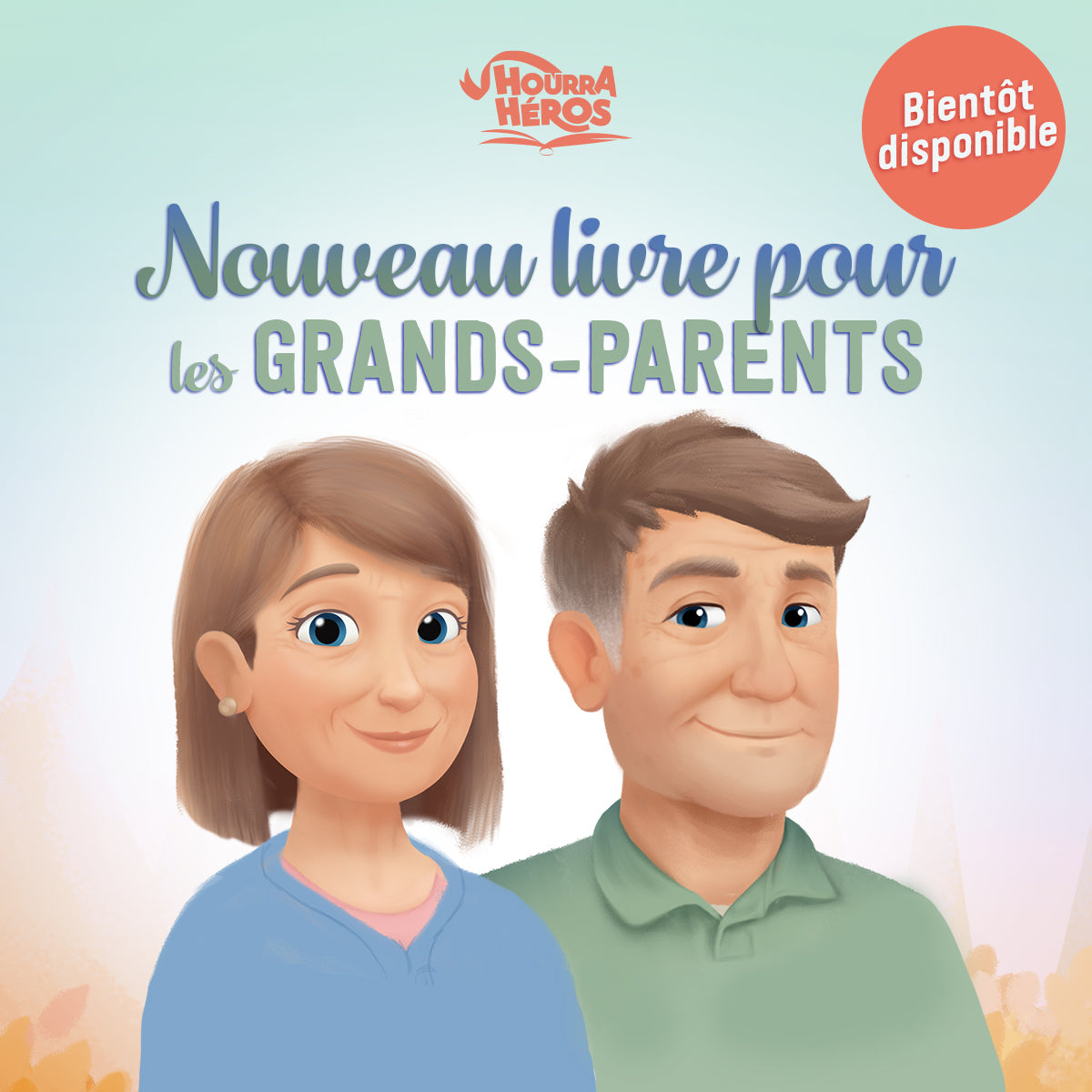Un livre personnalisé pour les grands-parents est là !