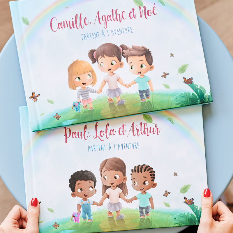 Livre personnalisé pour 3 enfants ENFIN DISPONIBLE !!!