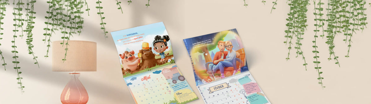 Calendrier personnalisé 2025