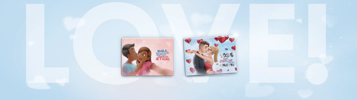 Chaque mot et chaque situation de ce livre personnalisé pour les couples ont été pensés pour faire fondre, émouvoir ou amuser votre partenaire.