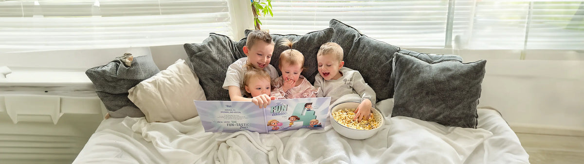 Des aventures loufoques, fantastiques et amusantes pour une tribu de 4 ou 5 enfants