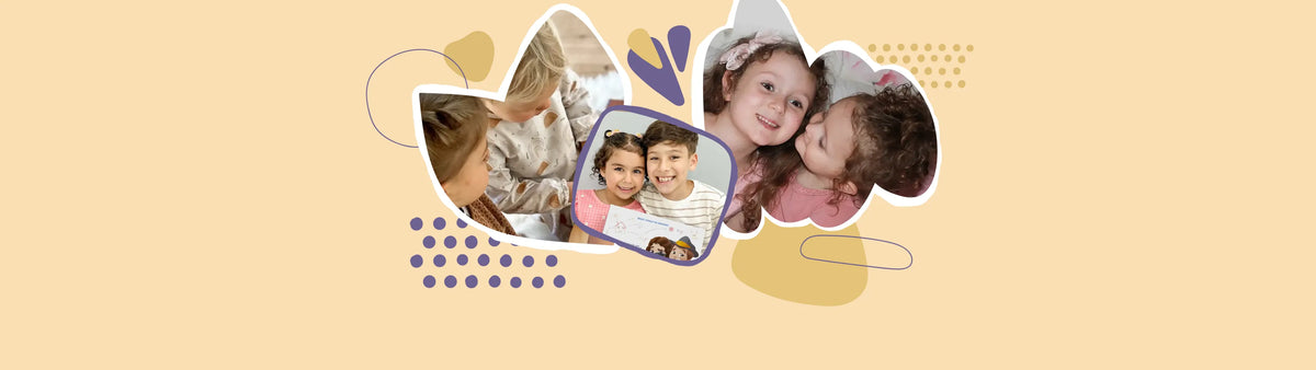 Livres personnalisés pour frères et sœurs, jumeaux, amis ou cousins.