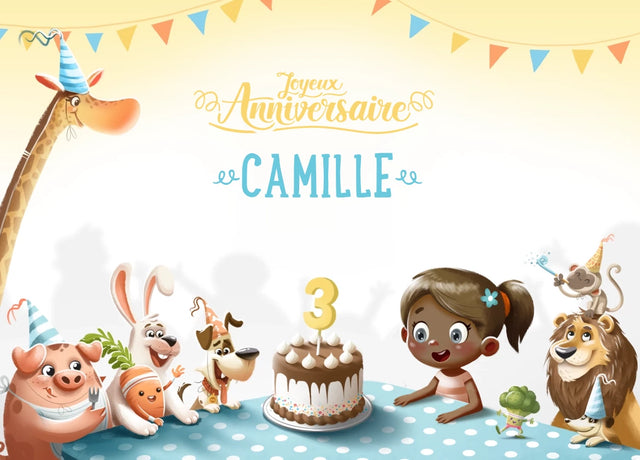 Joyeux 3ème anniversaire, Camille