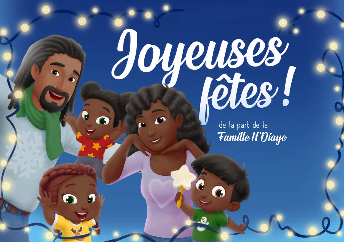 Joyeuses fêtes de la part de la famille N'Diaye