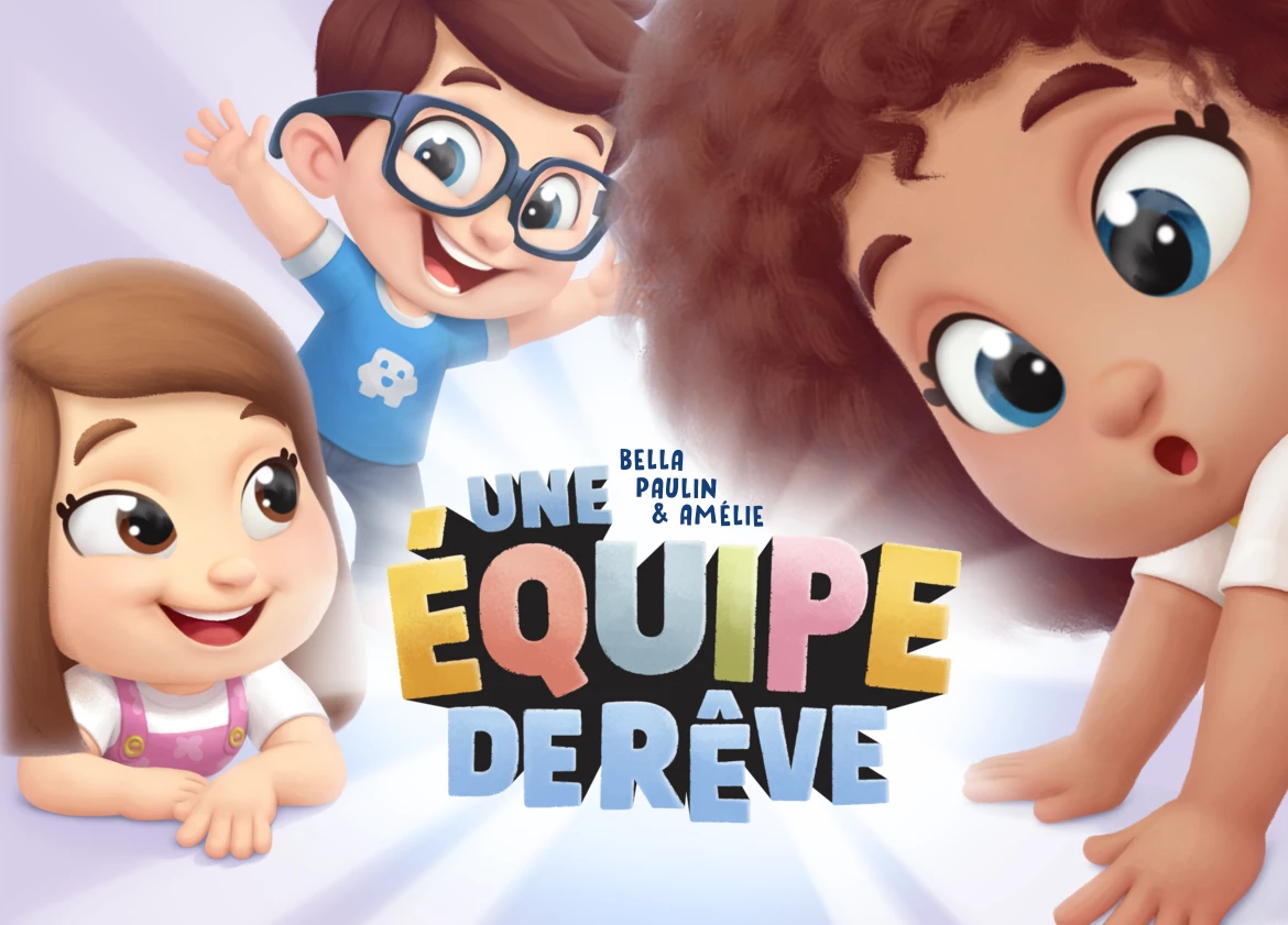 Bella, Paulin et Amélie, une équipe de rêve