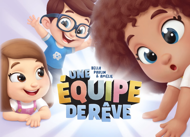 Bella, Paulin et Amélie, une équipe de rêve