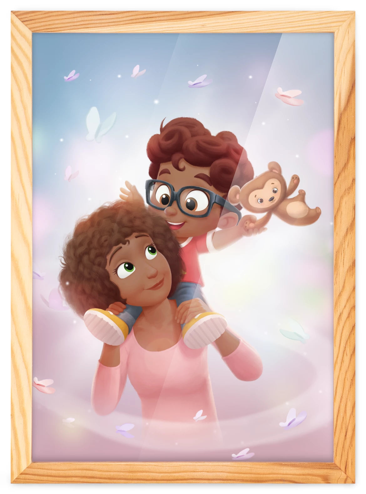 Portrait maman + enfant