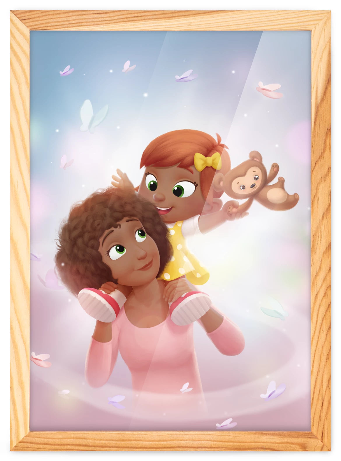 Portrait maman + enfant