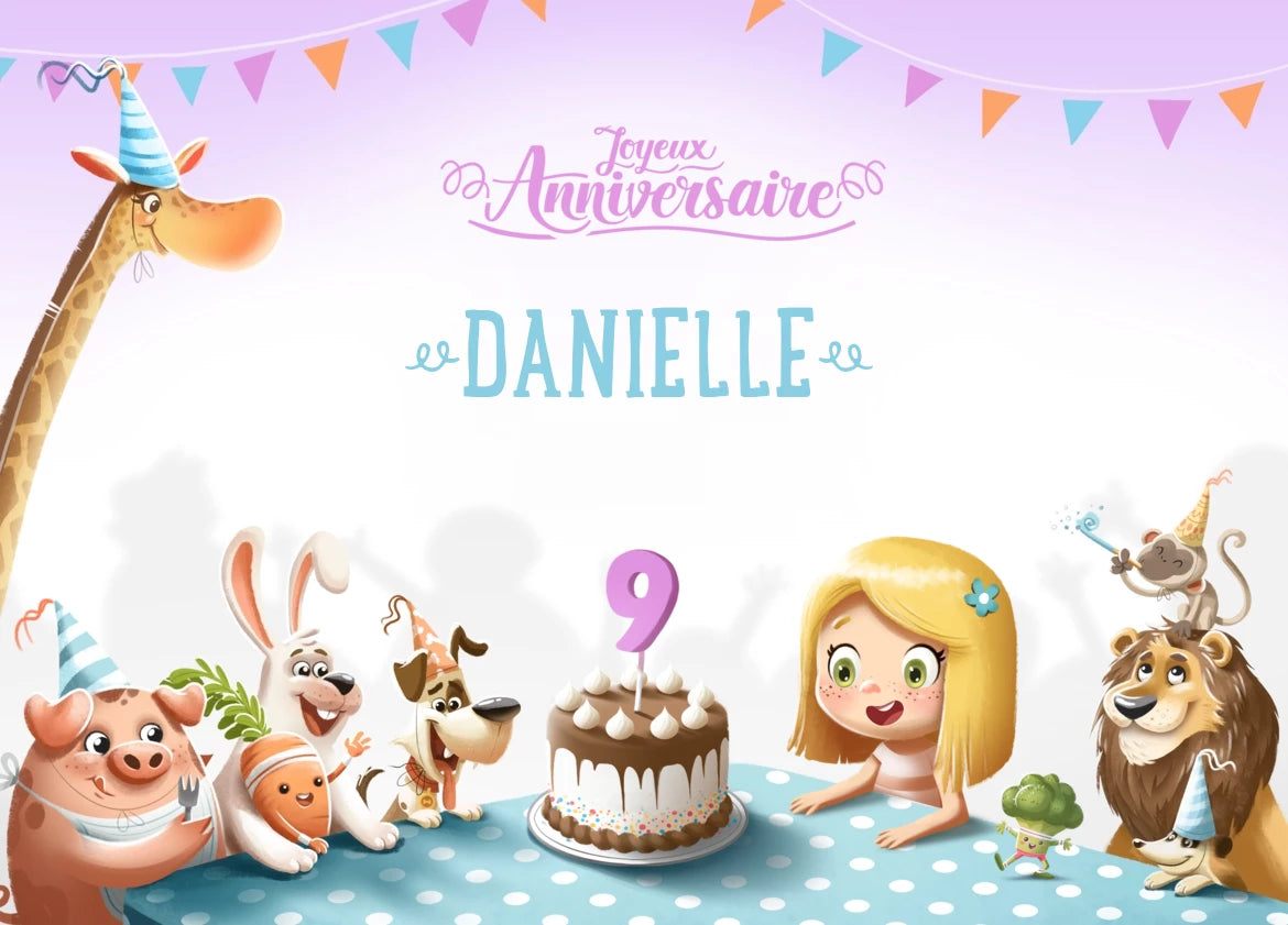 Joyeux 9ème anniversaire, Danielle