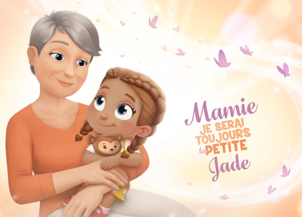 Mamie je serai toujours ta petite Jade