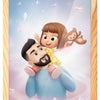 Portrait pour papa + enfant