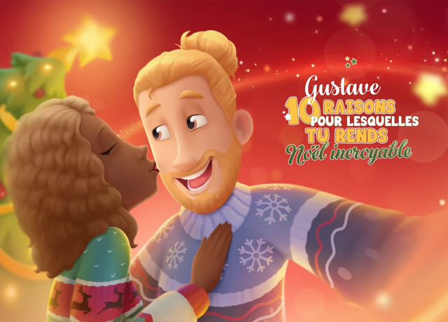 Gustave, 10 raisons pour lesquelles tu rends Noël incroyable