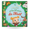Couverture du meilleur livre personnalisé pour les enfants à propos du Père Noël, des cadeaux et des fêtes.