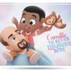 Couverture du meilleur cadeau personnalisé pour Papa : un livre pour lui et son fils.