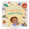 Couverture du meilleur livre sur la fraternité  : ce livre met en avant la relation grand frère / enfant.