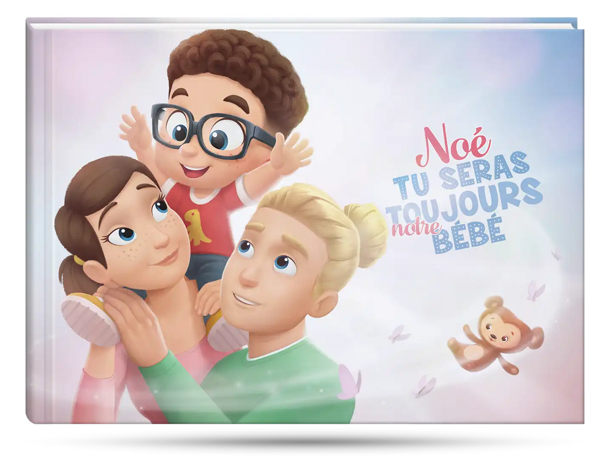 Ce livre personnalisé pour les familles est dédié à Papa, Maman et un garçon, un cadeau unique et très émouvant.