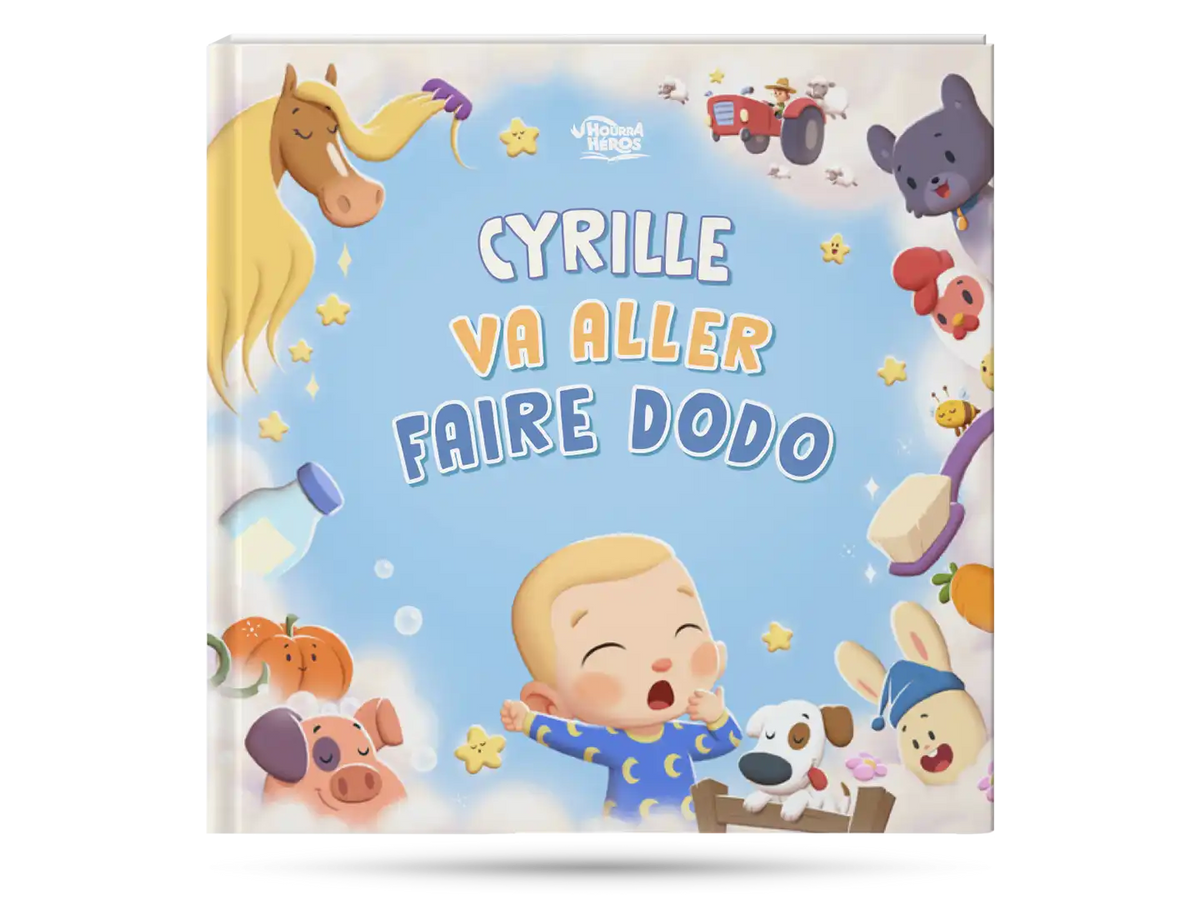 Couverture du livre sur le rituel du coucher pour un petit garçon, la meilleure façon d'apprendre à aller faire dodo comme un grand.