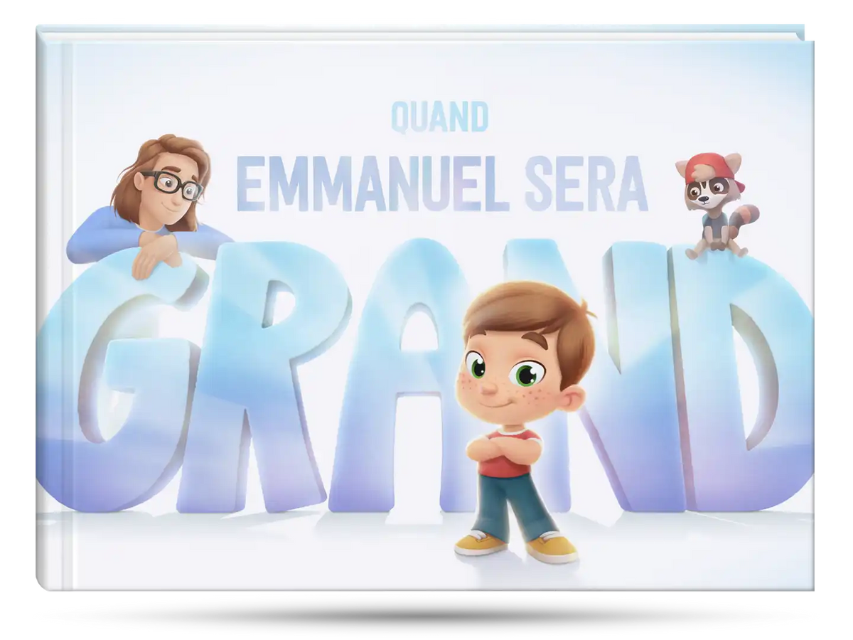 Dans ce cadeau super pour Papa et son fils, les métiers du petit sont évoqués à chaque page.
