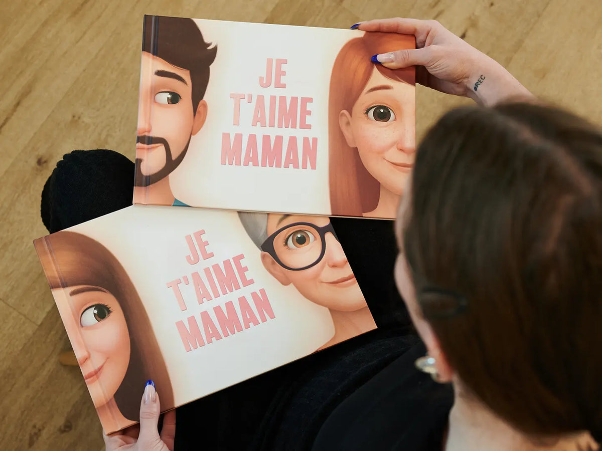 Ce cadeau personnalisé pour Maman peut être offert par un enfant adulte pour Noël, la fête des mères ou un anniversaire.