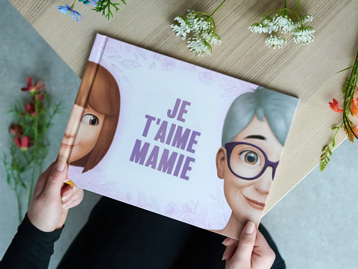 Un livre personnalisé pour grand-mère et petite-fille est le meilleur cadeau de la fête des mères.