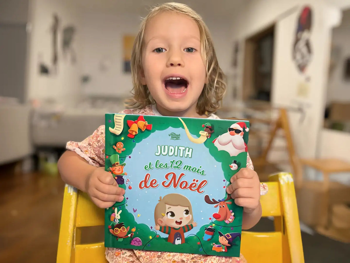 Ce magnifique cadeau de Noël fera plaisir aux enfants, car il parle du Père Noël.