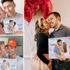 Des couples tenant leur livre personnalisé "500 jours depuis que je suis tombé amoureux de toi" – un cadeau touchant pour votre mari à Noël ou le cadeau parfait pour la Saint-Valentin.