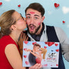Amusement garanti en lisant ce nouveau livre personnalisé pour couples, un cadeau idéal pour la Saint-Valentin pour un petit ami.