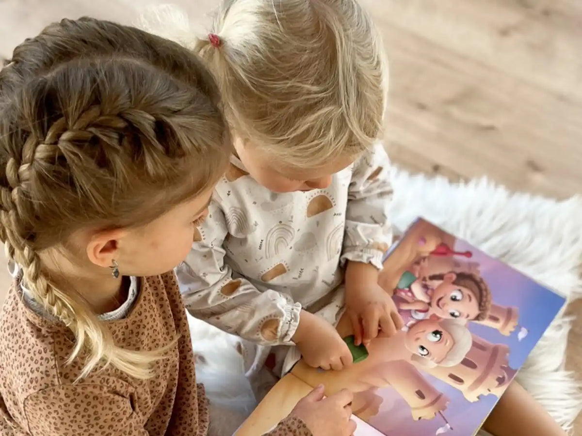 Le meilleur des livres personnalisés pour les frères et soeurs. Un cadeau original et sur mesure pour les enfants.