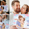 Des couples heureux tenant leur cadeau parfait pour un anniversaire – un livre personnalisé émouvant qui inclut le nombre de jours passés ensemble.