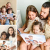 Grâce à des textes émouvants et drôles, Papa et les enfants passent un excellent moment grâce à leur cadeau personnalisé : un livre Hourra Héros.