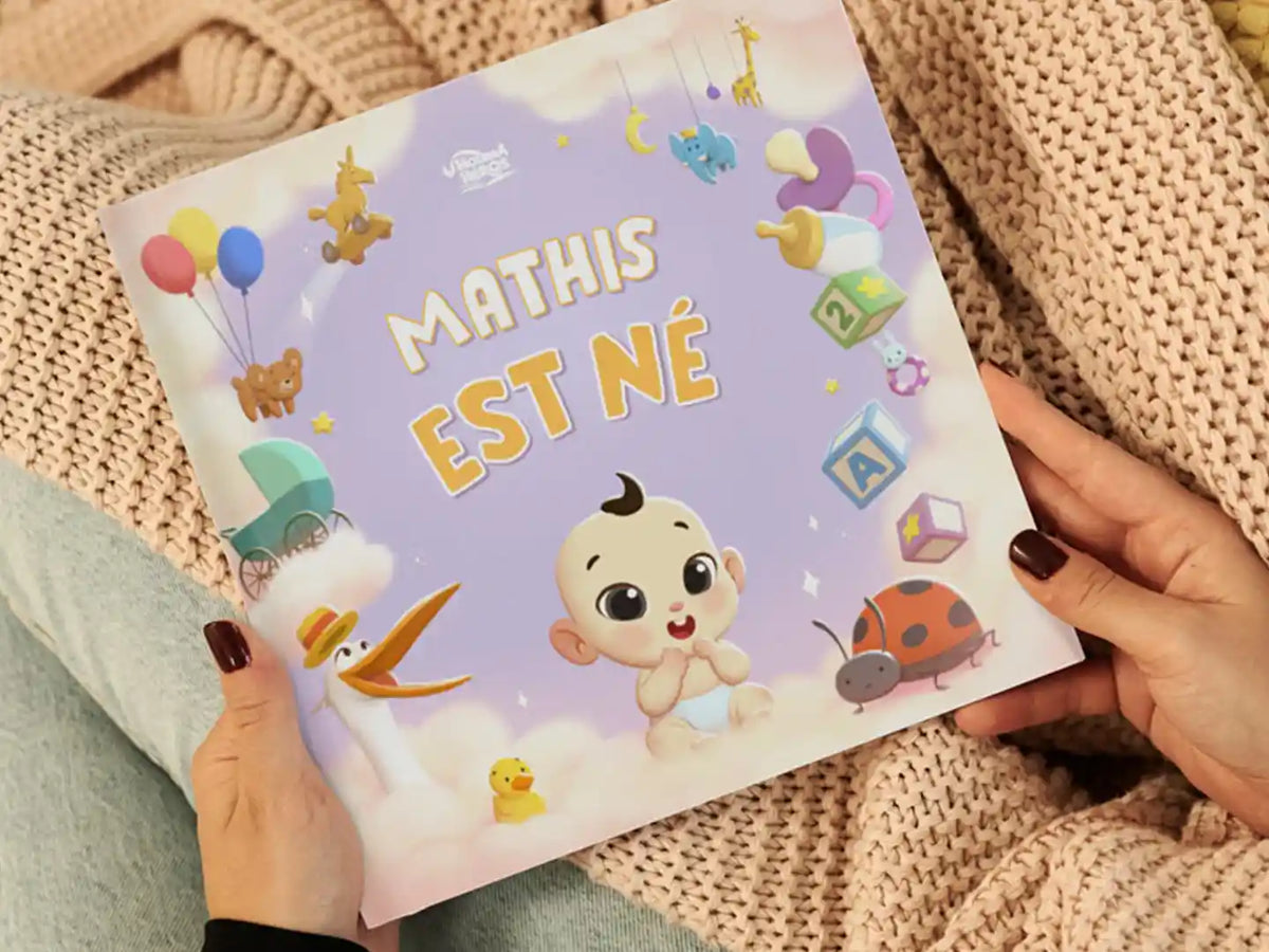 Si vous cherchez un cadeau de naissance ou pour une baby shower, ce livre pour les nouveaux-nés sera idéal.