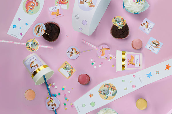 Accessoires gratuits d'anniversaire