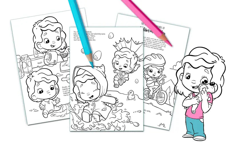Coloriages gratuits pour fratries