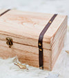 Coffre en bois & peluches