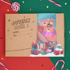Boîte-cadeau de coloriage de Noël