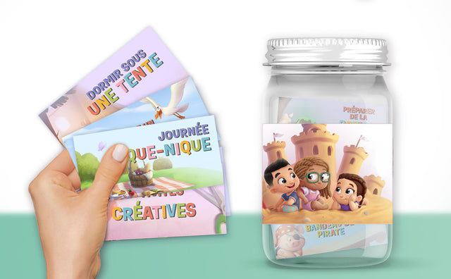 Cartes fantastiques gratuites personnalisées pour trois enfants