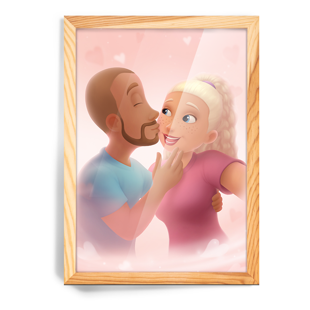 Portrait pour votre amoureuse