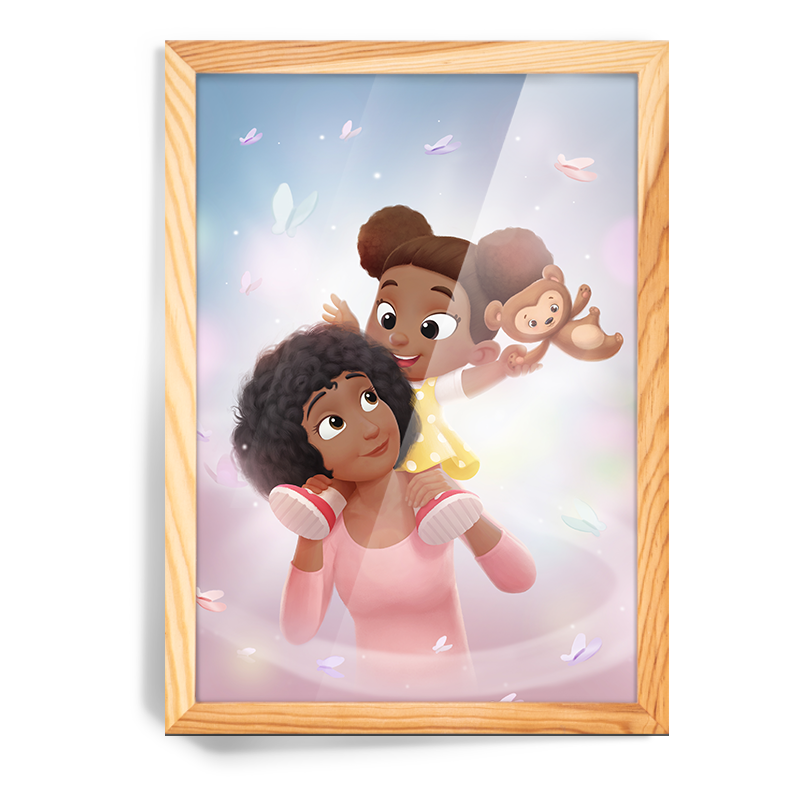 Portrait maman + enfant