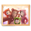 Portrait de famille à 4
