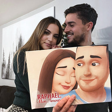 Offrez un livre personnalisé à votre chéri ou copain comme cadeau de Saint-Valentin.