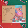 Boîte-cadeau de coloriage de Noël