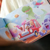 Une illustration vibrante d'un livre personnalisé qui constitue un excellent cadeau pour votre amie.